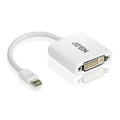 Mini DisplayPort Kabel Mini-DisplayPort Male - DVI-I 24+5-Pins Female 0.15 m Wit Mini DisplayPort Kabel Mini-DisplayPort Male - DVI-I 24+5-Pins Female 0.15 m Wit