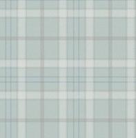 Dutch Wallcoverings Sauvage Ruit - Lichtblauw - thumbnail