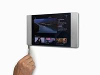 Smart Things s09 b iPad muurhouder Zwart Geschikt voor Apple model: iPad mini 4, iPad mini (5e generatie) - thumbnail