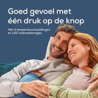 Beurer HK 77 Heaty obsidian-blue Elektrisch kussen Obsidian Black - thumbnail