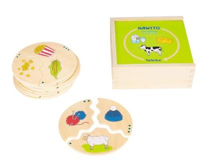 Beleduc nawito hoe worden producten gemaakt houten kinderspel