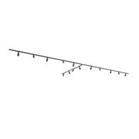 Taros Railverlichting Pakket - T-vorm - 4x 1,5m rail - 2x 1m rail - 14 railspots - Incl. RGBWW GU10 - IP20 - Modulair - 230V - thumbnail