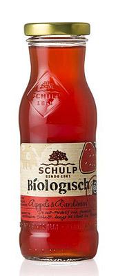 Schulp Appel & aardbeiensap bio 200 Milliliter