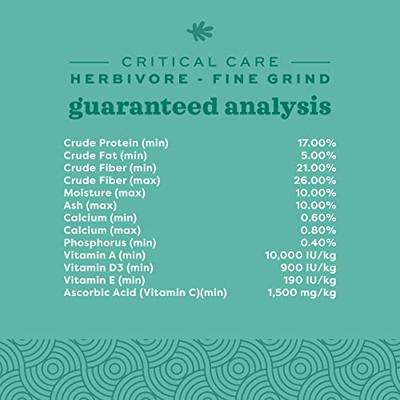 Critical Care Fine Grind Pdr Zakje 100g