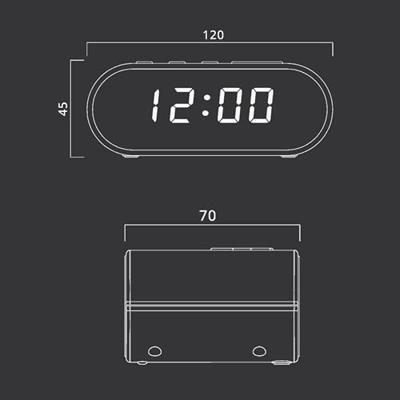 Radio alarmklok Muse M-10 CR - thumbnail