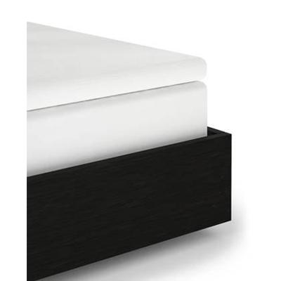 Heckett & Lane Elementi Topper Hoeslaken Katoen Satijn white