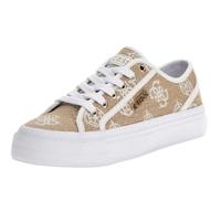 Guess Logo Lage Sneakers Dames Bruin/Wit - Maat 37 - Kleur: WitBruin | Soccerfanshop - thumbnail