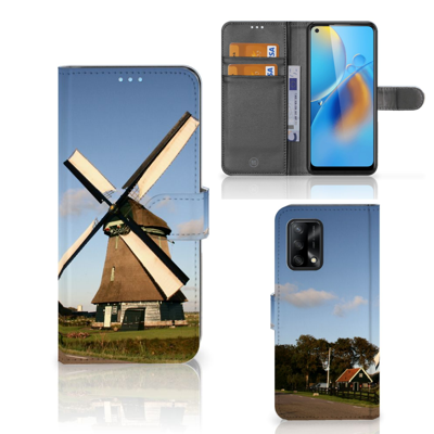 OPPO A74 4G | Flip Cover | Molen | Portemonnee hoesje