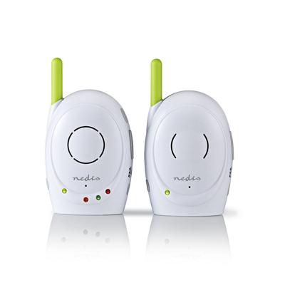 Nedis Audio-Babyfoon | FHSS | 300 m | Groen / Wit | 1 stuks - BAMO110AUWT BAMO110AUWT
