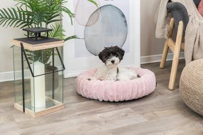 Trixie hondenmand lonni rond roze