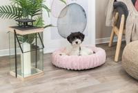Trixie hondenmand lonni rond roze - thumbnail