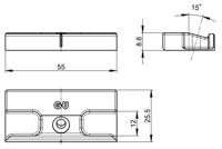GU sluitplaatje GU-Jet opschroef - 9-38337-26 - thumbnail
