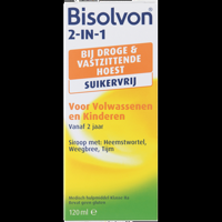 Bisolvon 2-in-1 Siroop Suikervrij - thumbnail
