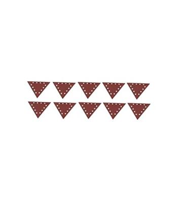 Scheppach Driehoek Schuurpapier K 120, 10 stuks - 7903800603