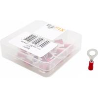 Bofix kabelschoen amp oog m6 rood (25st) - thumbnail