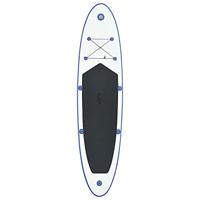 VidaXL Stand-up paddleboard opblaasbaar blauw en wit - thumbnail
