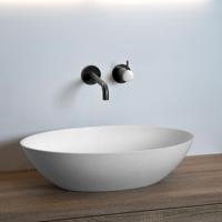 Waskom Loutro Adela Rechthoek 57x40.5x13.5 cm Hoogglans Wit Loutro - thumbnail