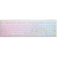 Ducky one 3 classic pure white, toetsenbord (wit, us lay-out, cherry mx blue, rgb led, double-shot pbt, hot-swappable, quack mechanics) - thumbnail