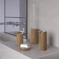 Tandenborstelhouder Sapho Altea Vrijstaand 12x7 cm Bamboe - thumbnail