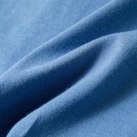 Kindershirt met korte mouwen 104 middenblauw - thumbnail