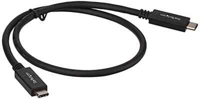 StarTech.com USB-C naar USB-C kabel - ST/ST - 0,5m - USB 3.1 (10 Gbit/s) - USB-oplaadkabel