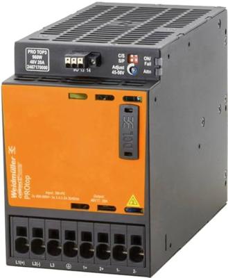 Weidmüller 2467170000 Schakelnetvoeding 48 V/DC 20 A 960 W Inhoud 1 stuk(s) Weidmüller 2467170000 Schakelnetvoeding 48 V/DC 20 A 960 W Inhoud 1 stuk(s)