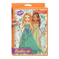 Besties diamond painting notitieboek - thumbnail