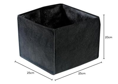 flexibel Plantenmandje vierkant 25x25x20 cm