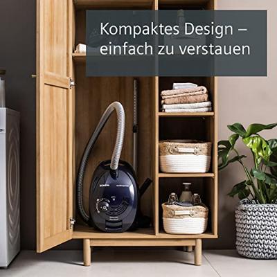 Siemens VS06A111 Stofzuiger met zak Blauw - thumbnail