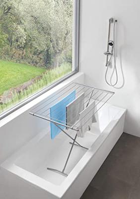 Tomado Metaltex Opvouwbaar Staand Droogrek Como 8M Wit