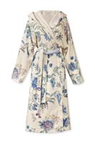 Pip Studio Pip Studio Secret Garden Bathrobe badjas Witblauw M - thumbnail