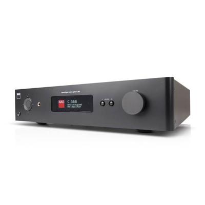 NAD C 368 audio versterker Zwart