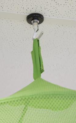 Maul Magneet (Ø x h) 35 mm x 53 mm Rond, Met haak Zwart, Zilver 2 stuk(s) 6155790