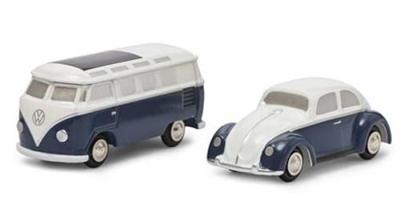 Schuco Piccolo VW Käfer+ T1 Samba Auto