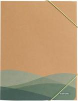 Econovo elastomap met 3 kleppen, A4, kraft - thumbnail