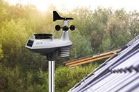 BRESSER profi WLAN Weercenter 7-in-1 met Lichtintensiteit- en UV-Meting (Language Code 2 | zwart) - thumbnail