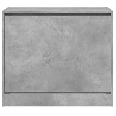VidaXL Schoenenkast 80x42x69 cm bewerkt hout betongrijs