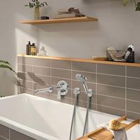 Hansgrohe Badmengkraan Inbouw Rebris E Eengreeps Met Zekerheidscombinatie EN1717 Voor iBox Universal Chroom - thumbnail