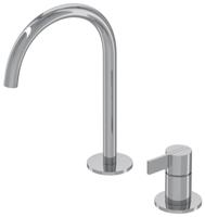 IVY Pact Wastafelmengkraan - 2-gats - bladmontage - uitloop - coldstart - Chroom 6101301 - thumbnail