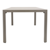 Castilla Pardo tuintafel taupe 220x100x74 cm - thumbnail