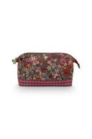 Pip Studio Pip Studio Cooper Cosmetic Purse Large Tutti i Fiori Pink 26x18x12cm - thumbnail