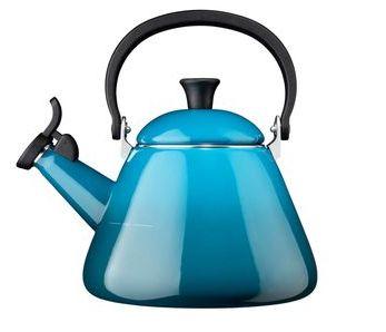 LE CREUSET - Kone - Fluitketel Deep Teal 1,60l LE CREUSET - Kone - Fluitketel Deep Teal 1,60l