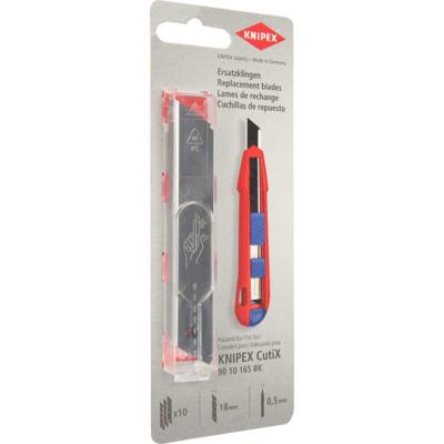 Knipex 90 10 165 E02 90 10 165 E02 reservemesjes voor 90 10 165 BK (10x) 119 mm 10 stuk(s)