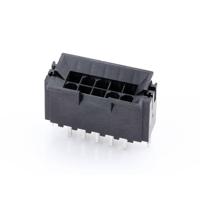 Molex 440680004 Male header, inbouw (standaard) Totaal aantal polen: 10 Rastermaat: 4.20 mm Inhoud: 1 stuk(s) Tray - thumbnail