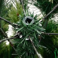 Kunstkerstboom met scharnieren en standaard 210 cm - thumbnail