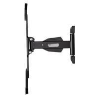 Hama TV-muurbeugel Volledig Beweegbaar 3 Sterren 1 Arm VESA 400x400 Zwart - thumbnail