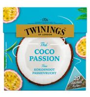 Twinings Zwarte thee kokosnoot passievrucht 20 Zakjes - thumbnail
