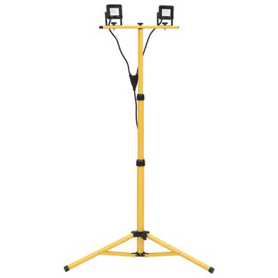 VidaXL Spotlight met statief led 2x10 w koudwit