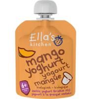 Ella&apos;s Kitchen Mango yoghurt 6+ biologisch 90 g bij Jumbo - thumbnail