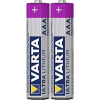 Varta LITHIUM AAA Bli 2 AAA batterij (potlood) Lithium 1100 mAh 1.5 V 2 stuk(s) - thumbnail